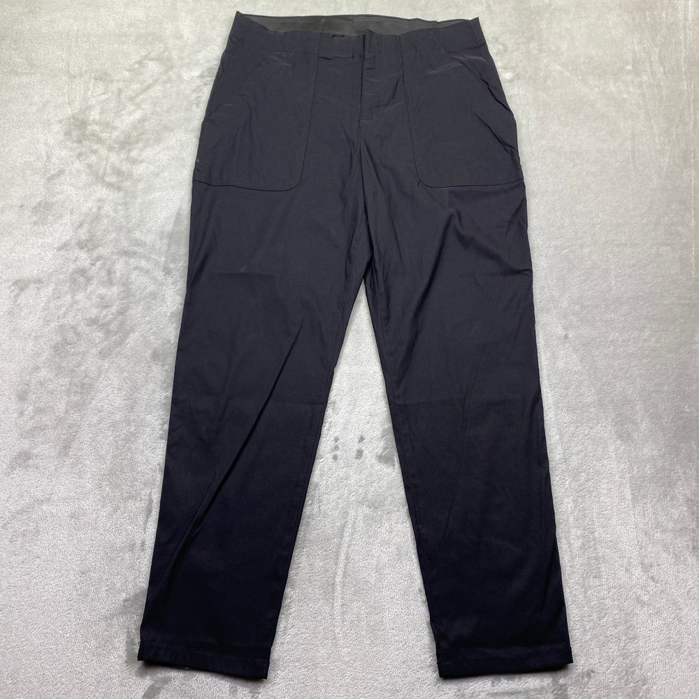 Eddie Bauer Womens Black Technical Hiking Pants Size 8 C1597462 Grunge Outdoor‎